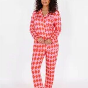 In My Sundays Red & Pink Argyle sold out print from the Dec ‘25 drop